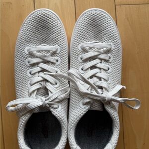 Allbirds Cream Knit Slip-Ons